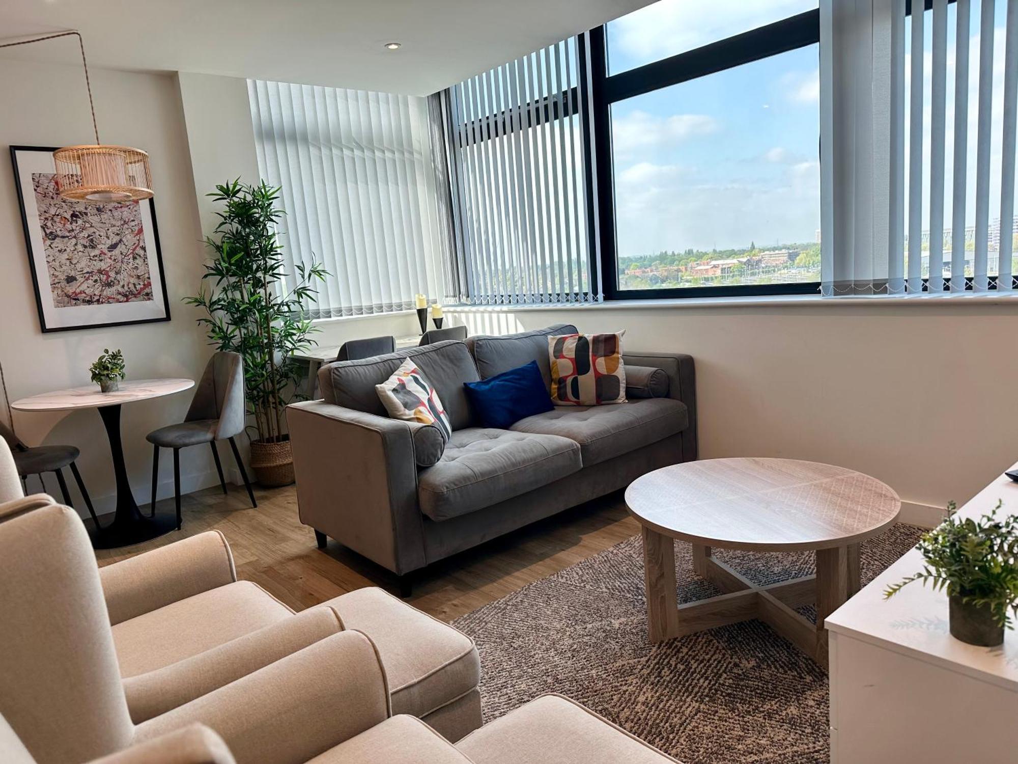 Apartment Lovely 1 Bed - Old Trafford *